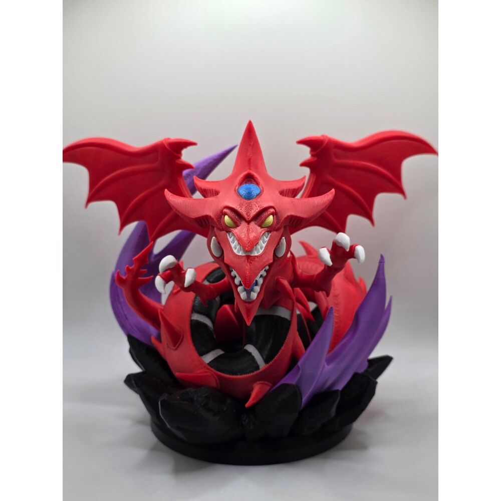 7-Inch Slifer the Sky Dragon Yu-Gi-Oh! 3D Printed Figure